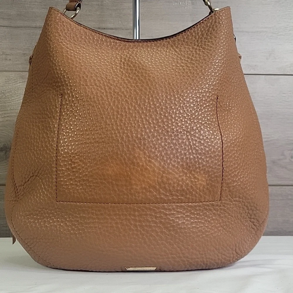 Rebecca Minkoff Brown Pebble Leather Tote Bag